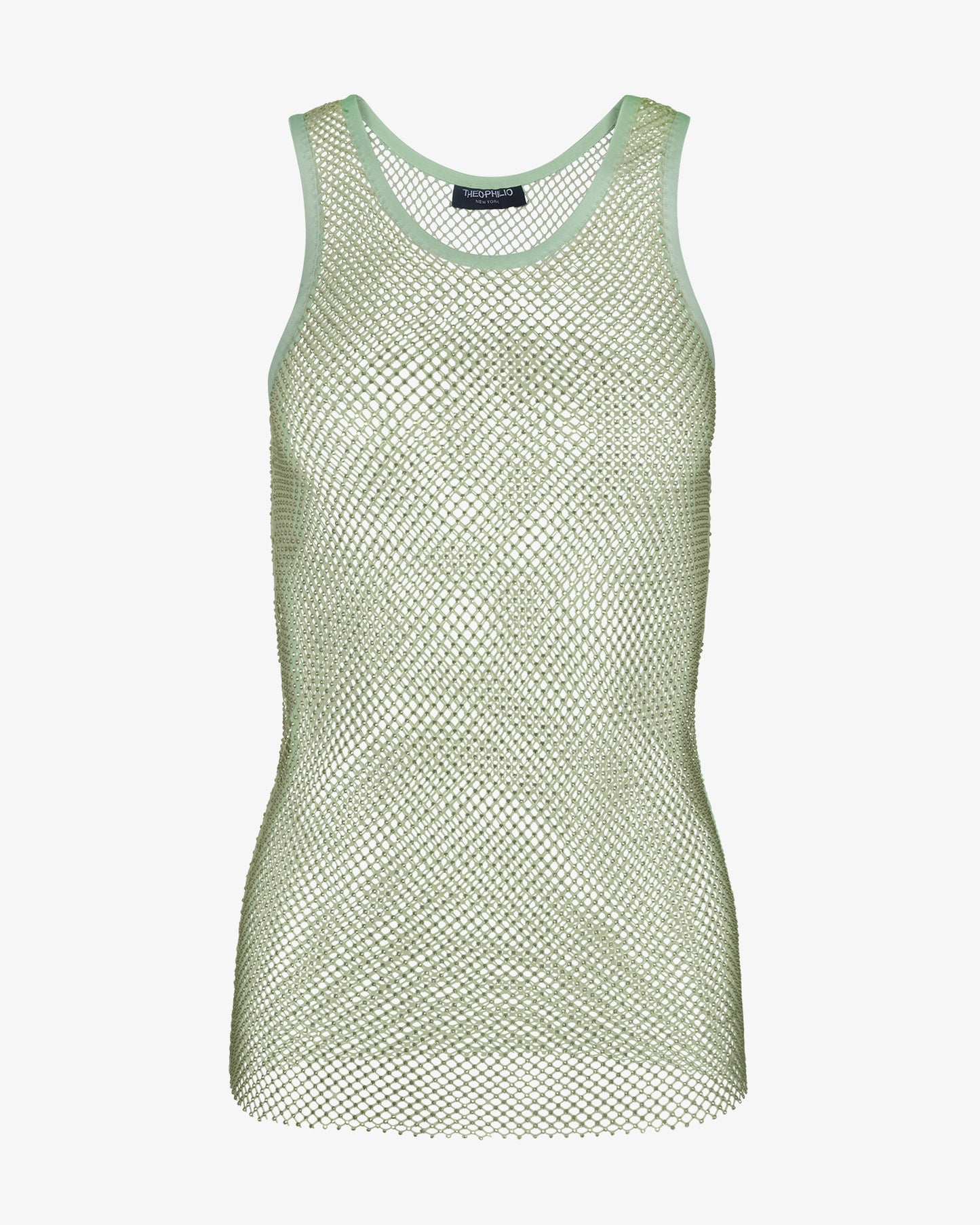 Crystal Fishnet Tank - Theophilio