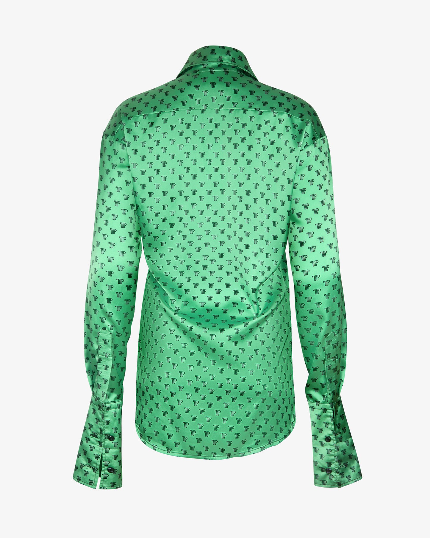 Monogram Silk Blouse - Theophilio