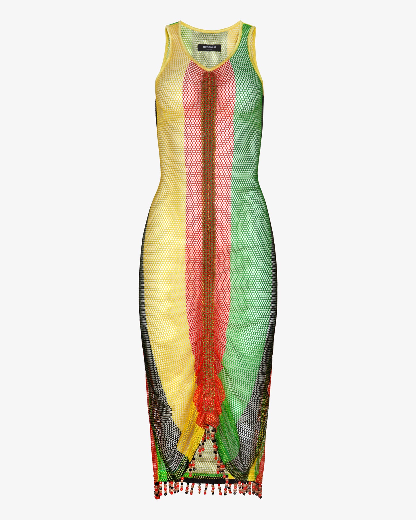 Rasta Ruche Dress - Theophilio