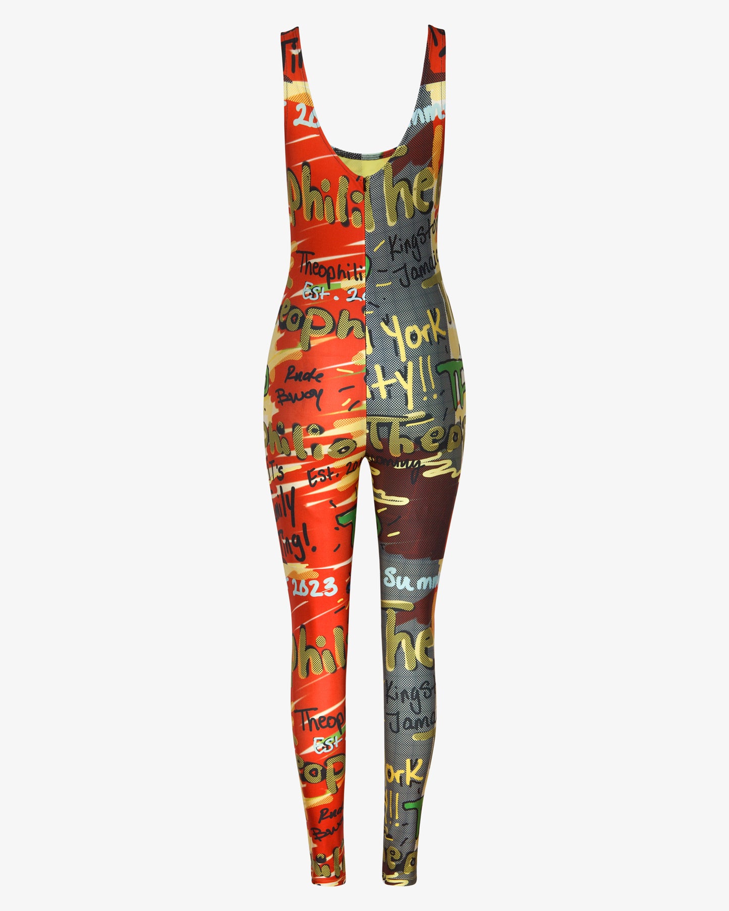 Graffiti Jumpsuit - Theophilio