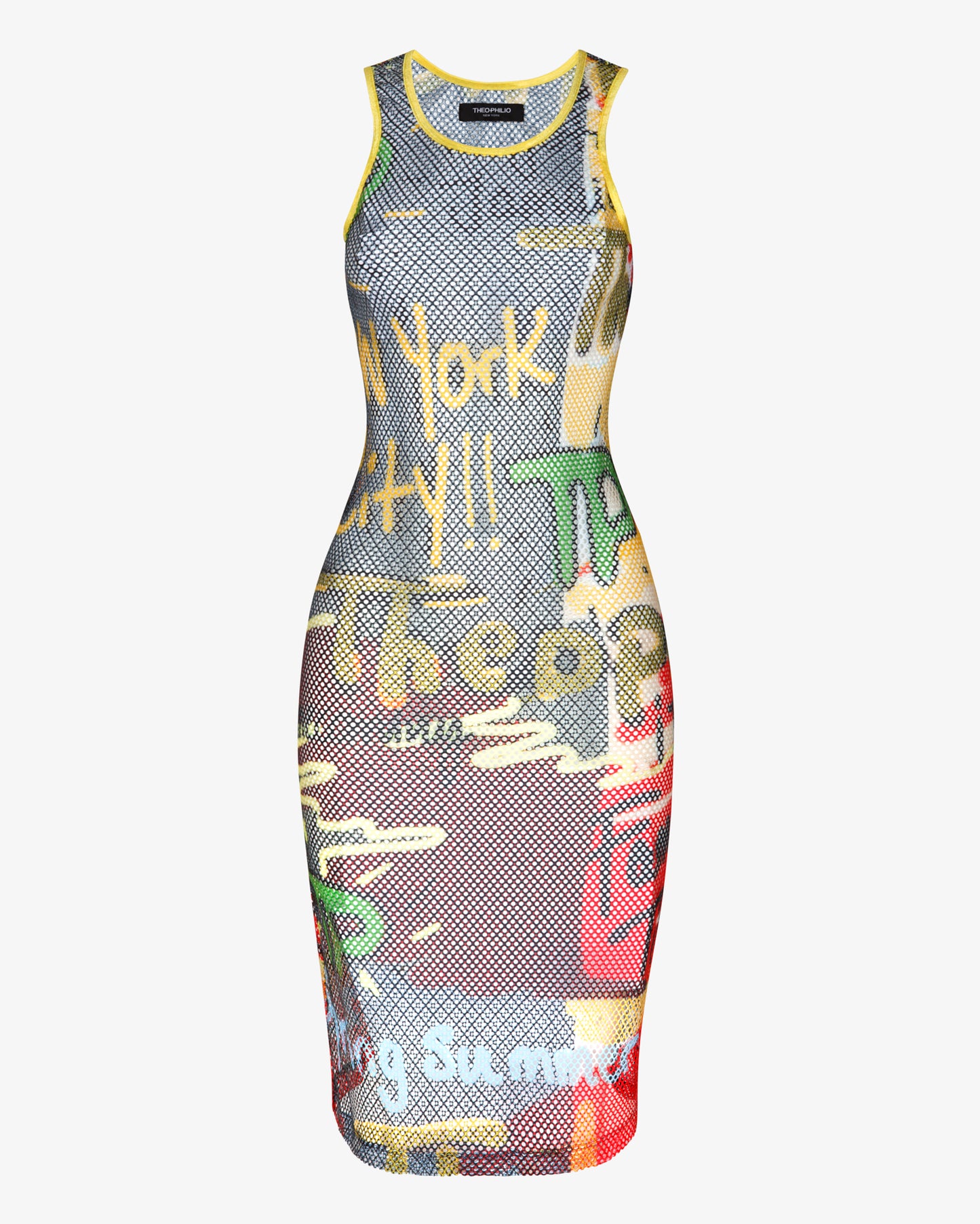 Grafitti Tank Dress - Theophilio