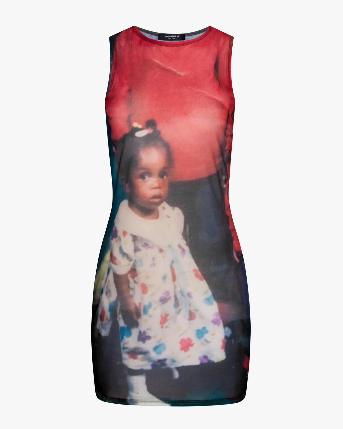 Family Portrait Tank Dress - Theophilio