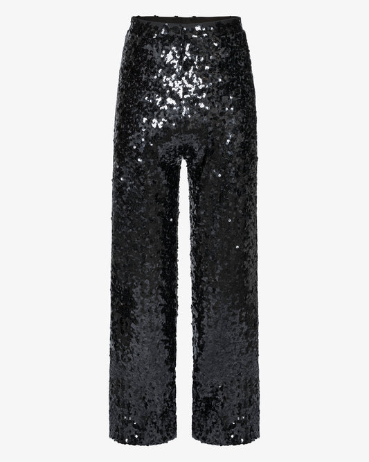 Black Sequin Pant - Theophilio