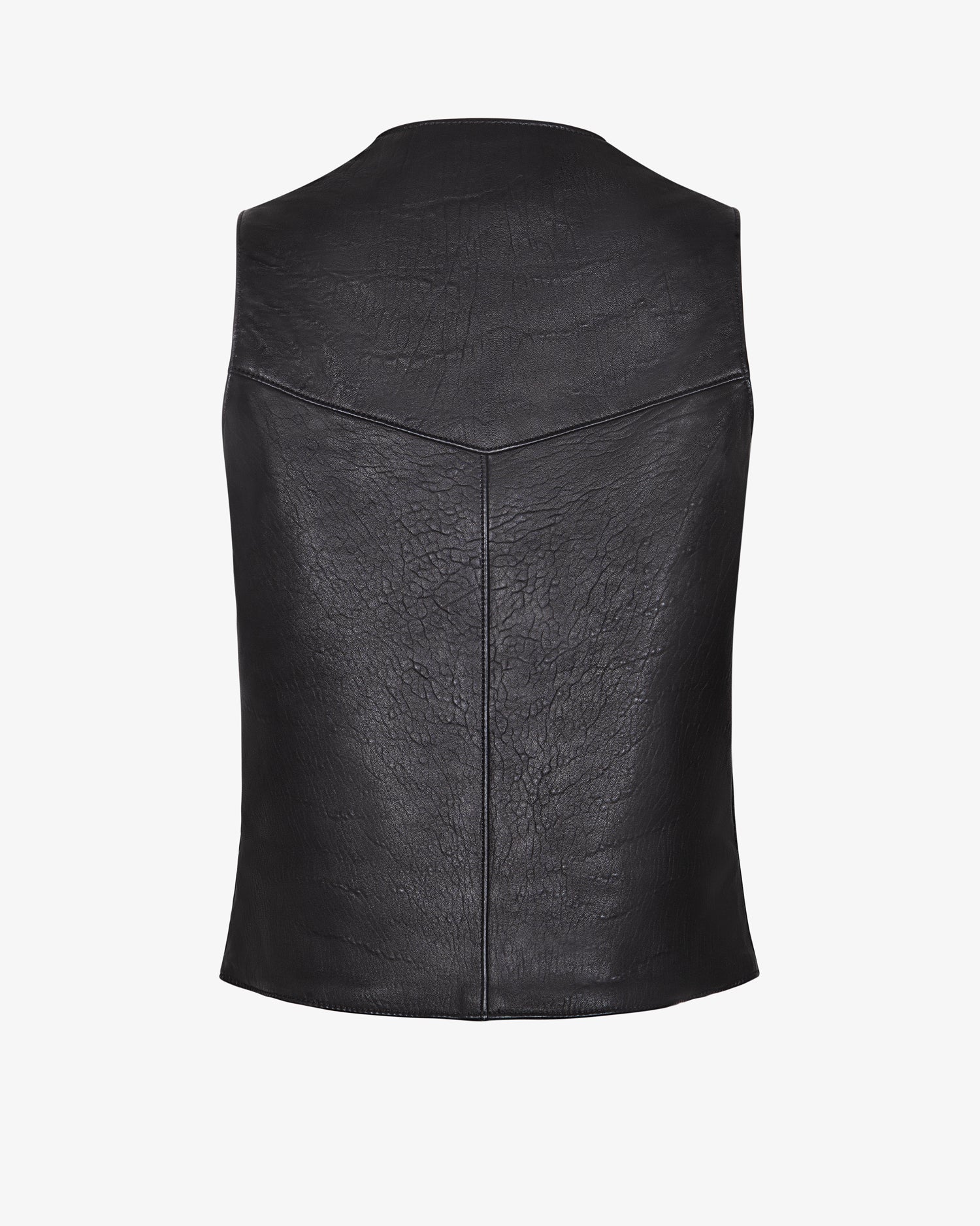 Leather Vest - Theophilio