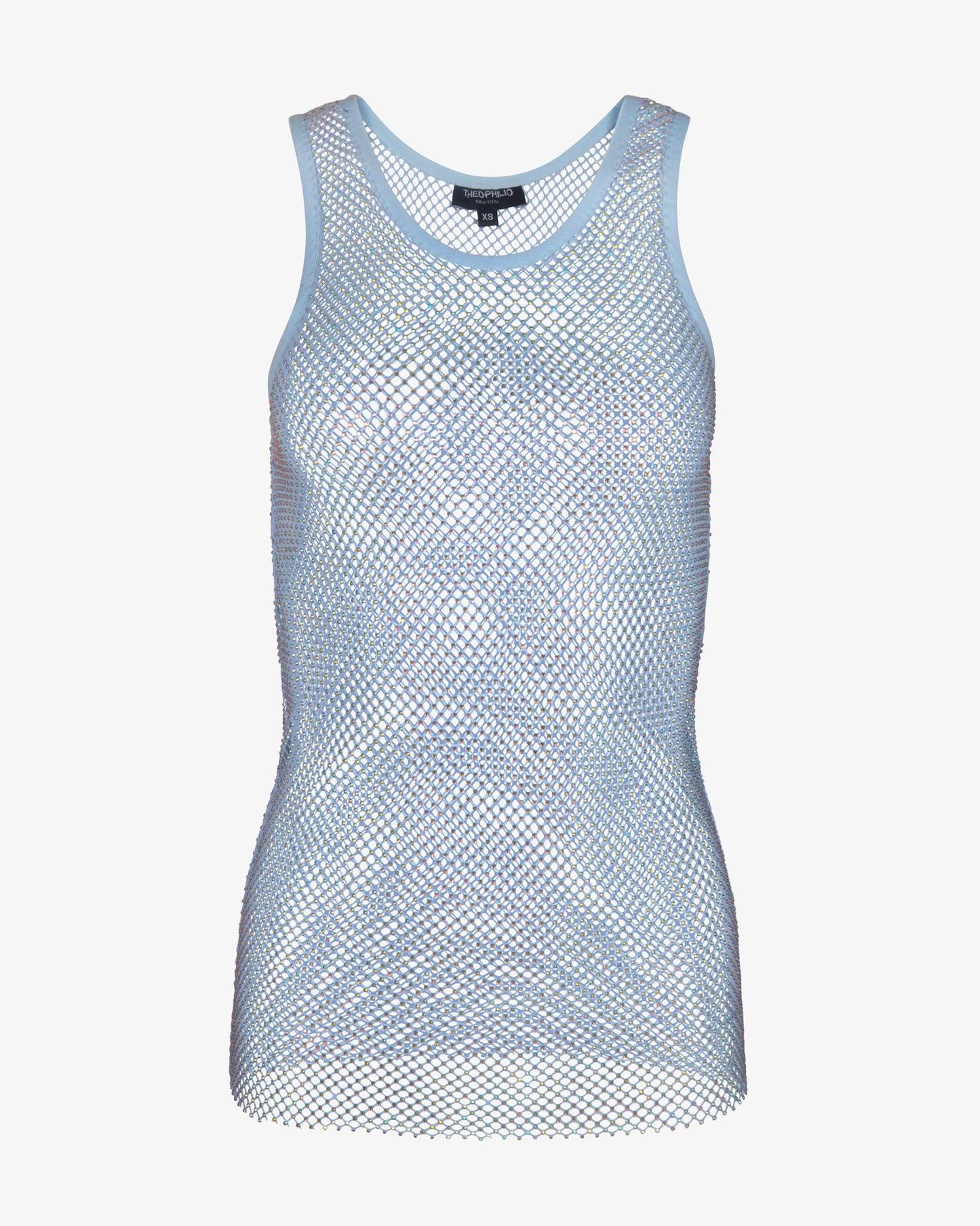 Crystal Fishnet Tank - Theophilio