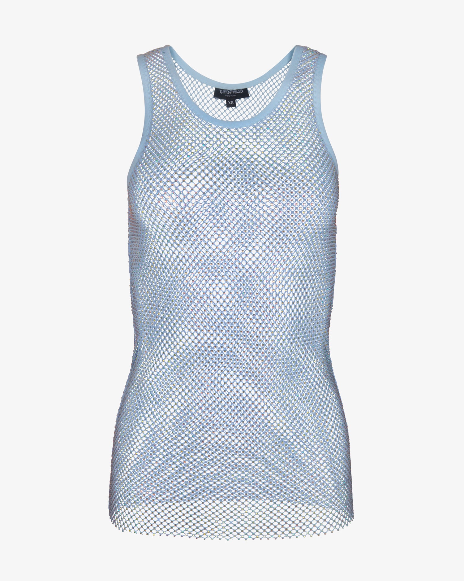 Crystal Fishnet Tank - Theophilio