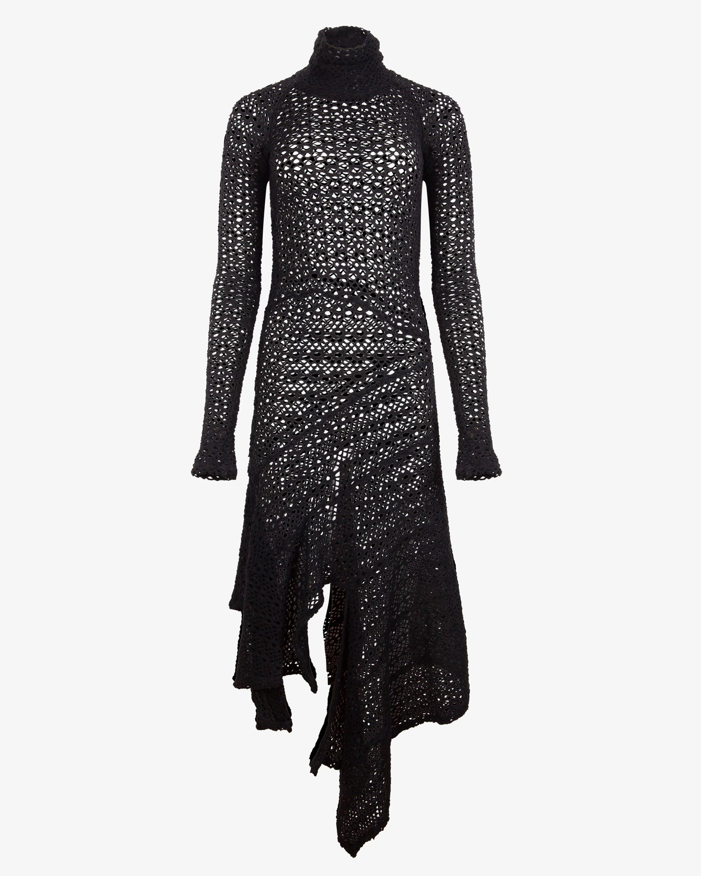 Crochet Panel Dress - Theophilio