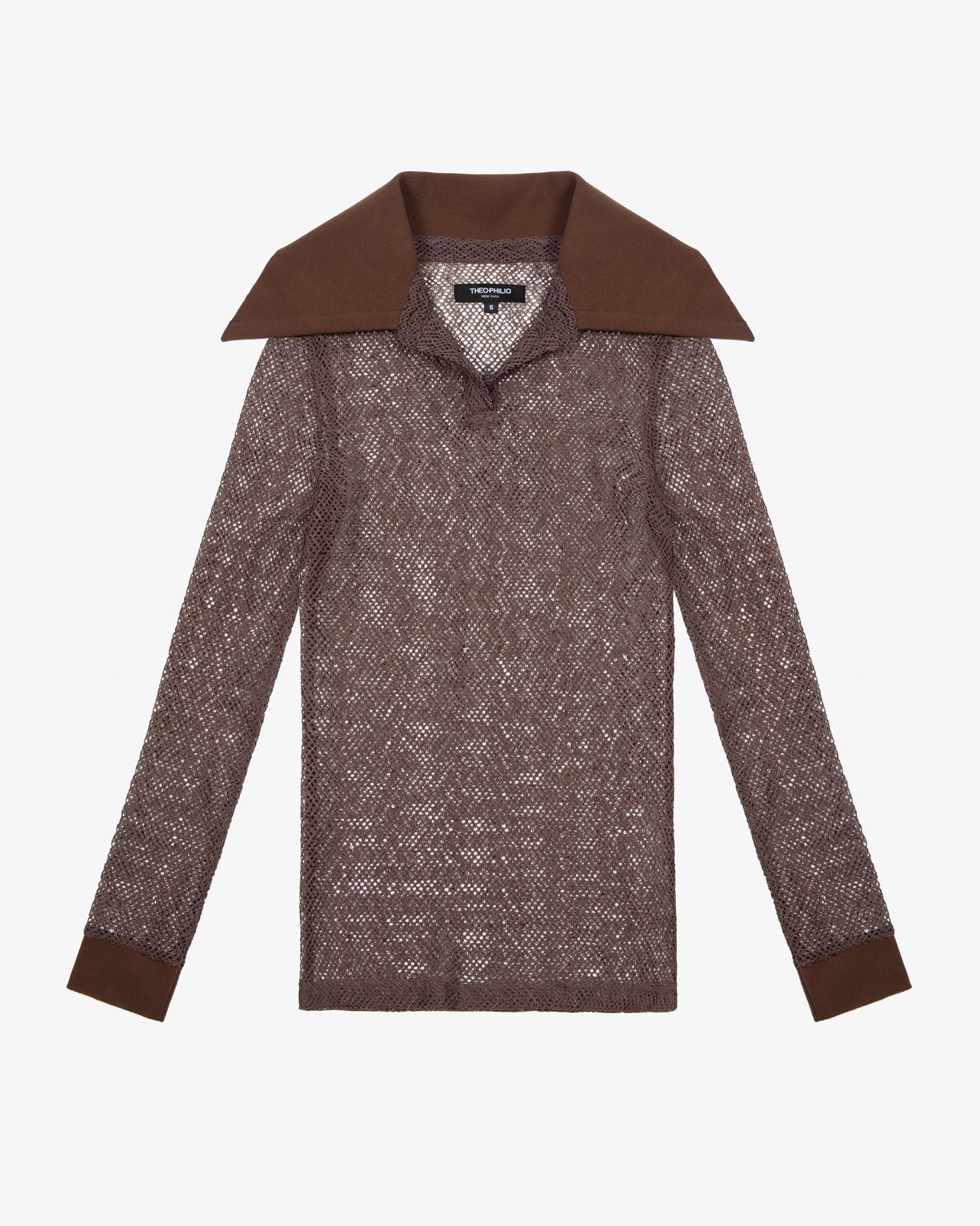 Brown Niesha Polo - Theophilio