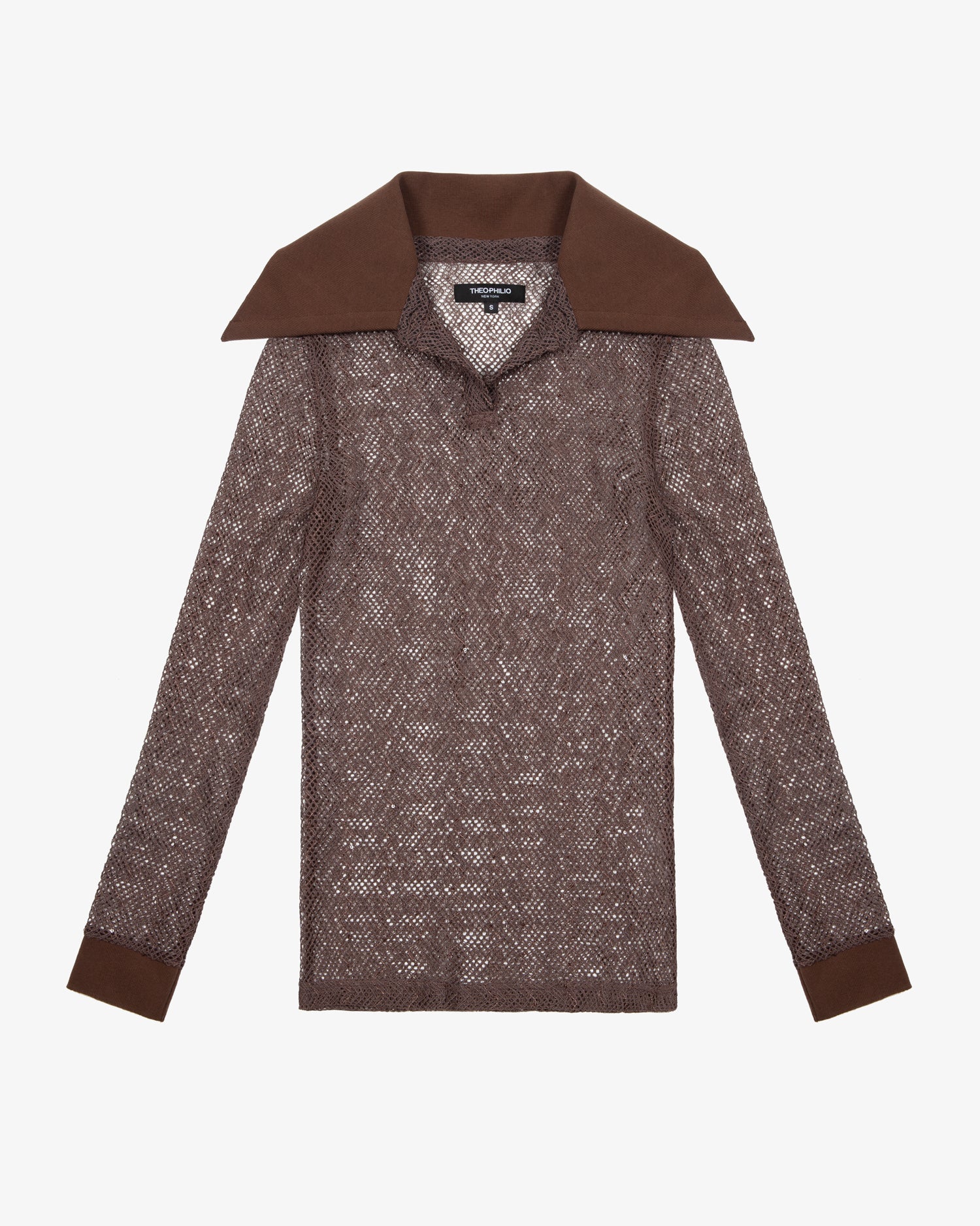 Brown Niesha Polo - Theophilio