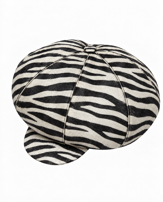 Oversized Applejack Hat Zebra - Theophilio