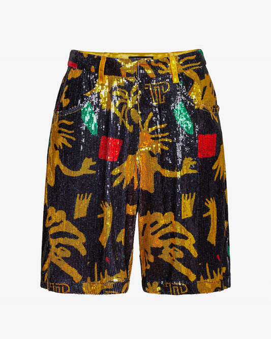 Bashment Sequin Shorts