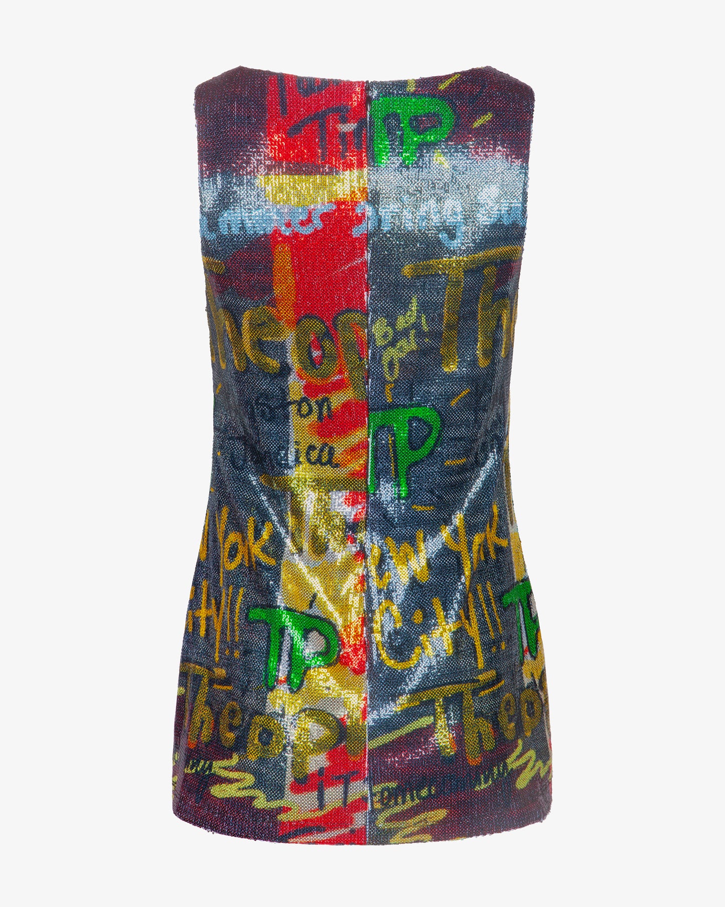 Graffiti Mini Dress - Theophilio